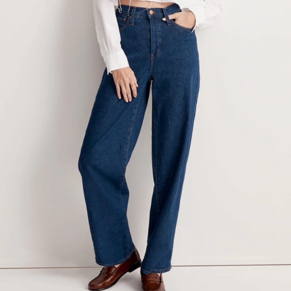 Madewell The Tall Perfect Vintage Wide-Leg Jean in Fairdale Wash
